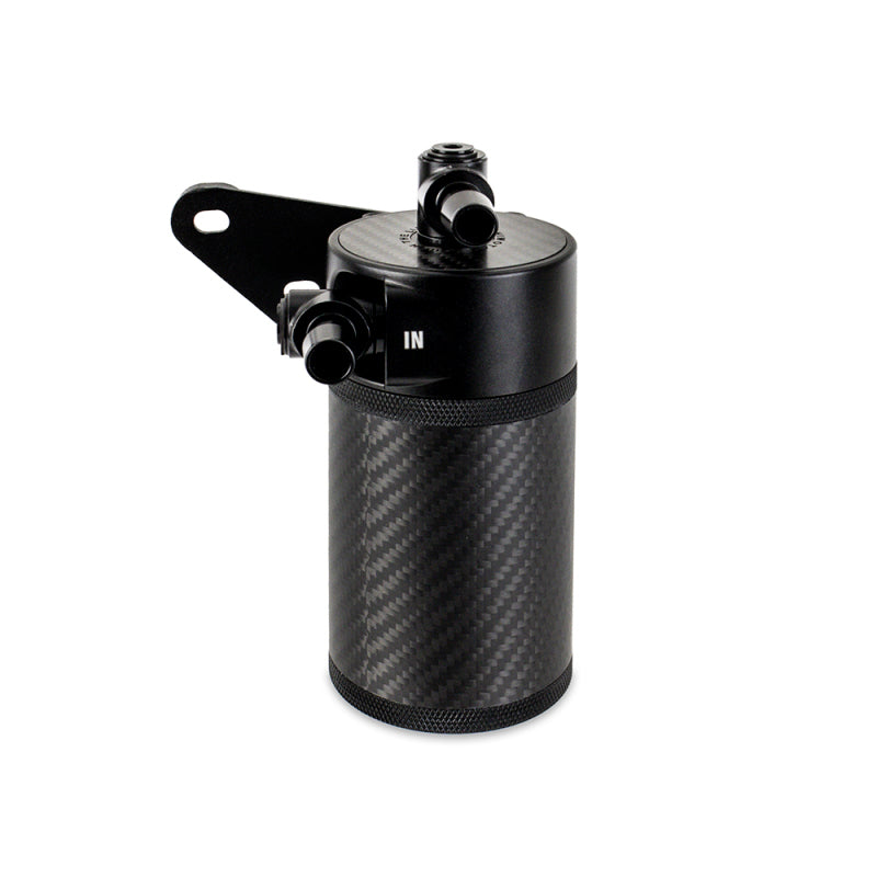 Load image into Gallery viewer, Mishimoto 2020+ Chevrolet Corvette C8 Baffled Oil Catch Can Kit (PCV Side) - Carbon Fiber
