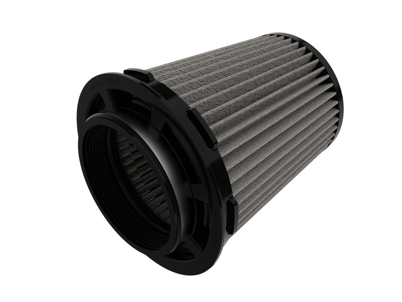 Load image into Gallery viewer, aFe MagnumFLOW Pro Dry S Air Filter 4in F x 6in B MT2 x 4-3/4 T x 7in H (Inverted)
