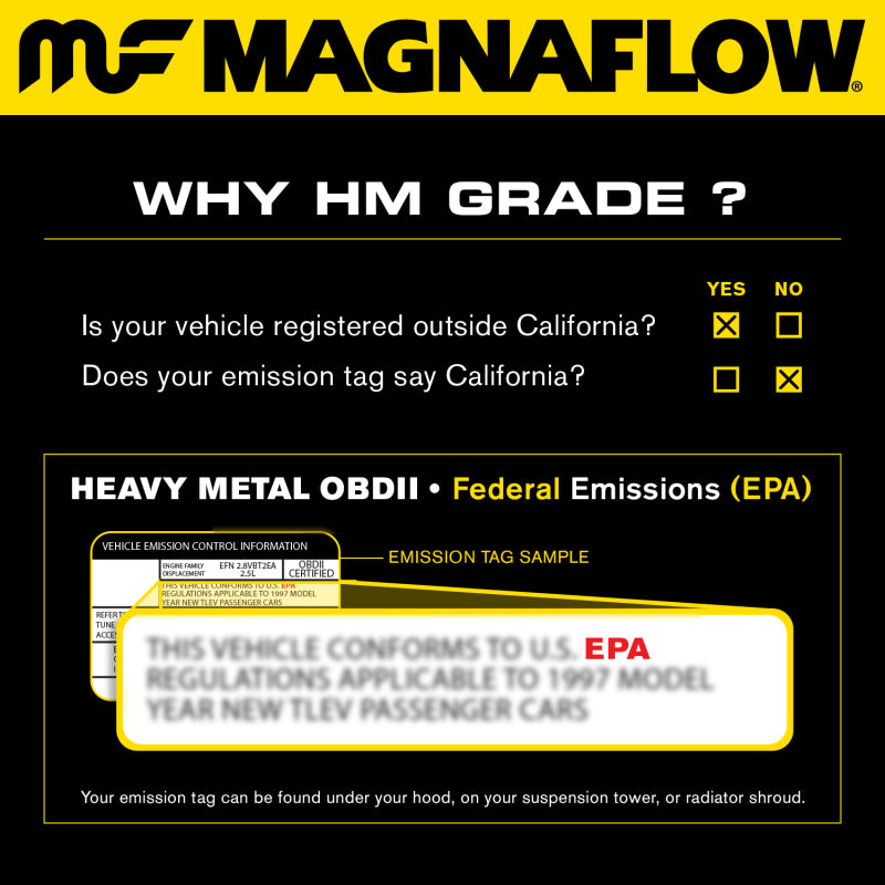 Load image into Gallery viewer, MagnaFlow Conv DF 00-04 Jeep Wrangler 4.0L Rear/2.4L/2.5L
