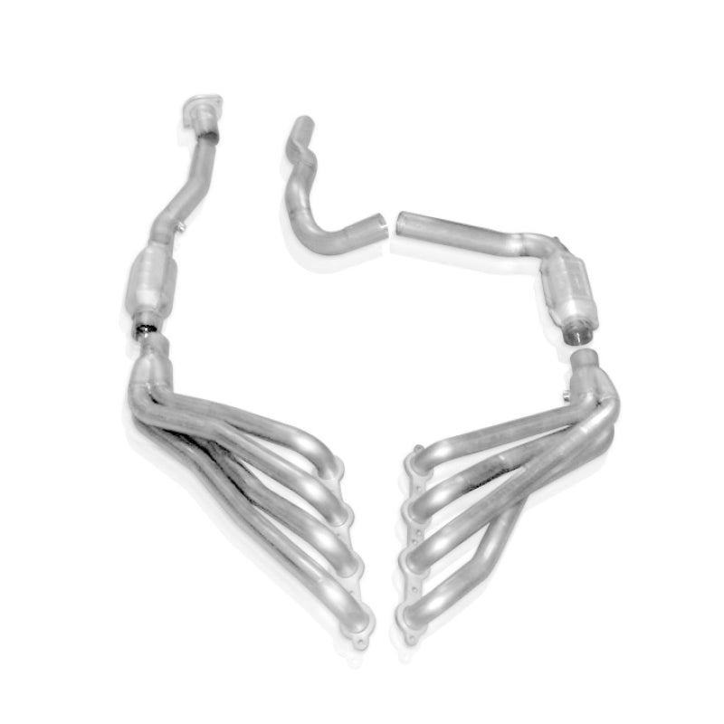 Load image into Gallery viewer, Stainless Works 2003-06 Chevy/GMC 6.0L (4WD only) Truck 1-3/4in Primaries 2-1/2in High-Flow Cats
