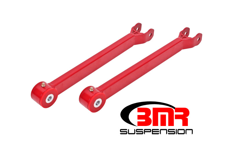 Load image into Gallery viewer, BMR 08-17 Challenger Non-Adj. Lower Trailing Arms (Polyurethane) - Red
