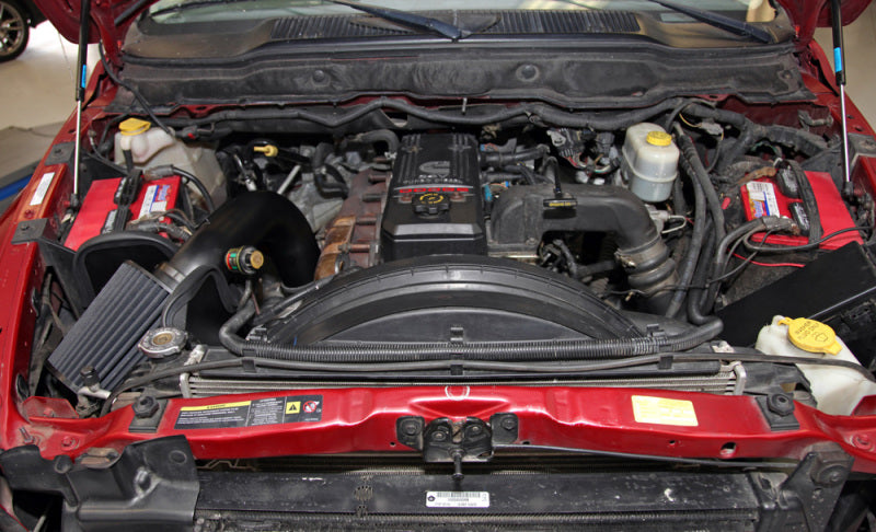 Load image into Gallery viewer, K&amp;N 03-07 Dodge Ram Pickup 2500/3500 5.9L DSL Black Performance Intake Kit
