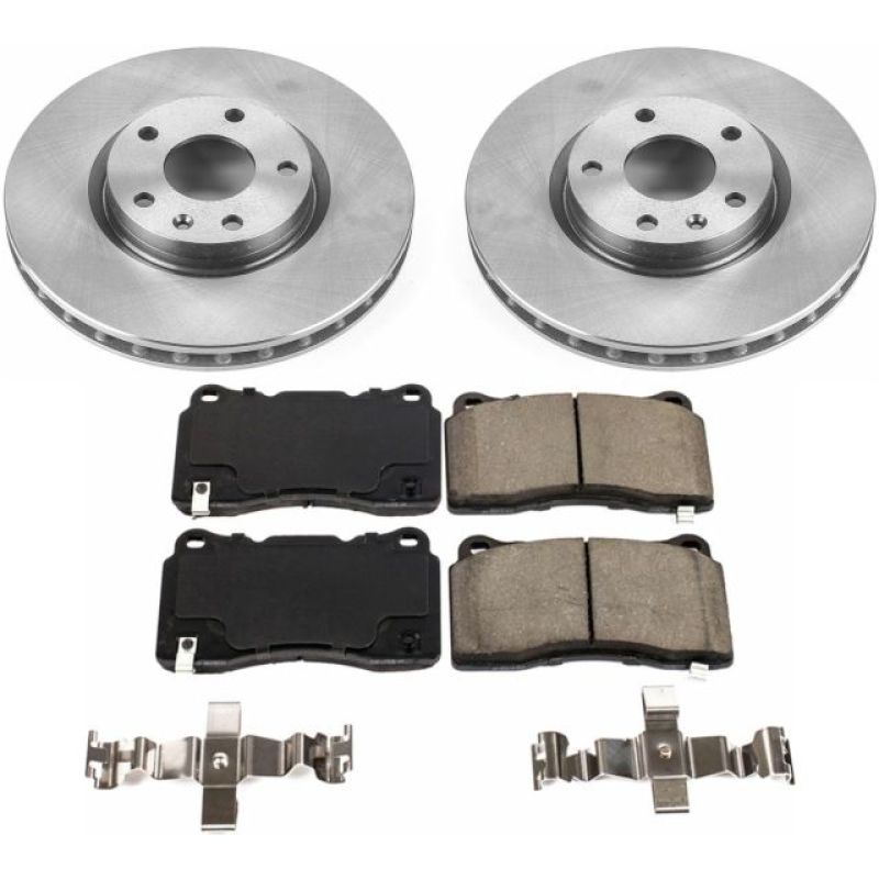 Load image into Gallery viewer, Power Stop 15-19 Chevrolet Corvette Front Autospecialty Brake Kit
