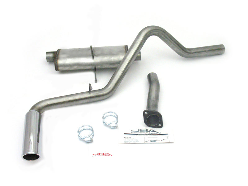 Load image into Gallery viewer, JBA 98-11 Ford Ranger Reg Cab/Short Bed 2.5L/3.0L/4.0L 409SS Pass Side Single Exit Cat-Back Exhaust
