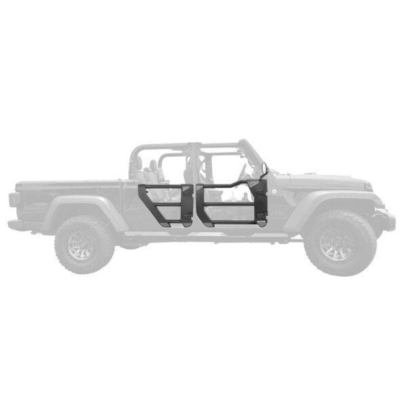 Load image into Gallery viewer, Go Rhino Jeep 18-21 Wrangler JLU/20-21 Gladiator JT Trailline Replacement Front Tube Door
