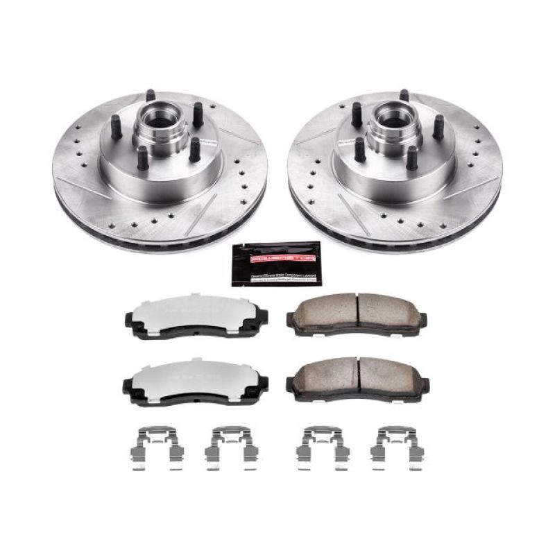 Load image into Gallery viewer, Power Stop 10-11 Ford Ranger Front Z36 Truck &amp; Tow Brake Kit
