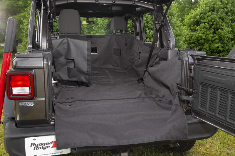 Load image into Gallery viewer, Rugged Ridge C3 Cargo Cover 18-22 Jeep Wrangler JL 4dr (Excl. 4XE Models)
