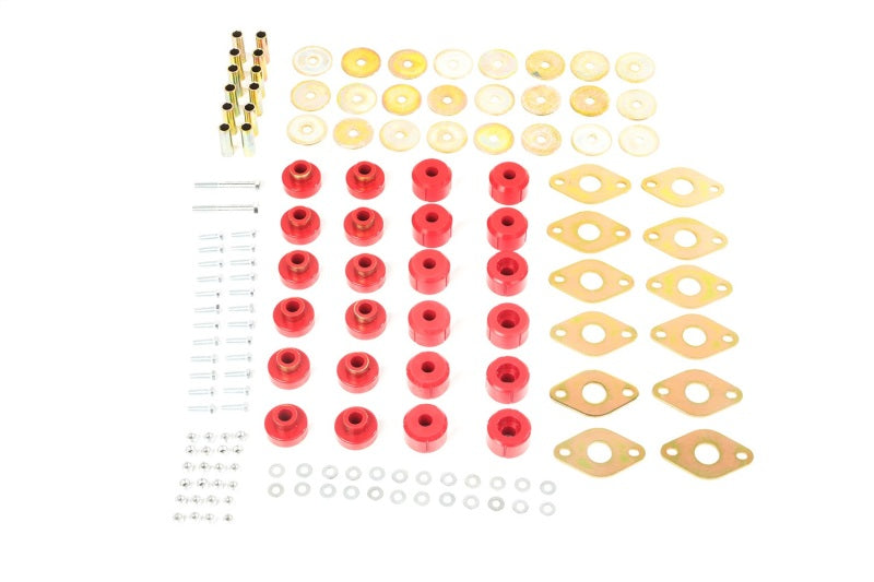 Load image into Gallery viewer, Rugged Ridge Body Mount Kit Poly 12 bushing 07-18 Jeep Wrangler JKU
