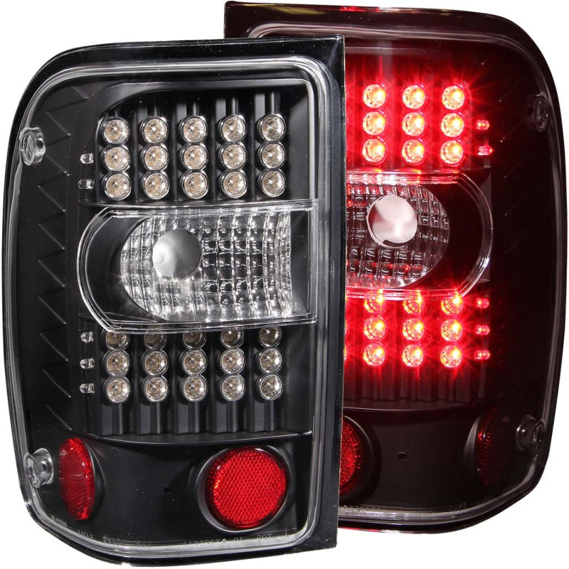 Load image into Gallery viewer, ANZO 2001-2011 Ford Ranger LED Taillights Black
