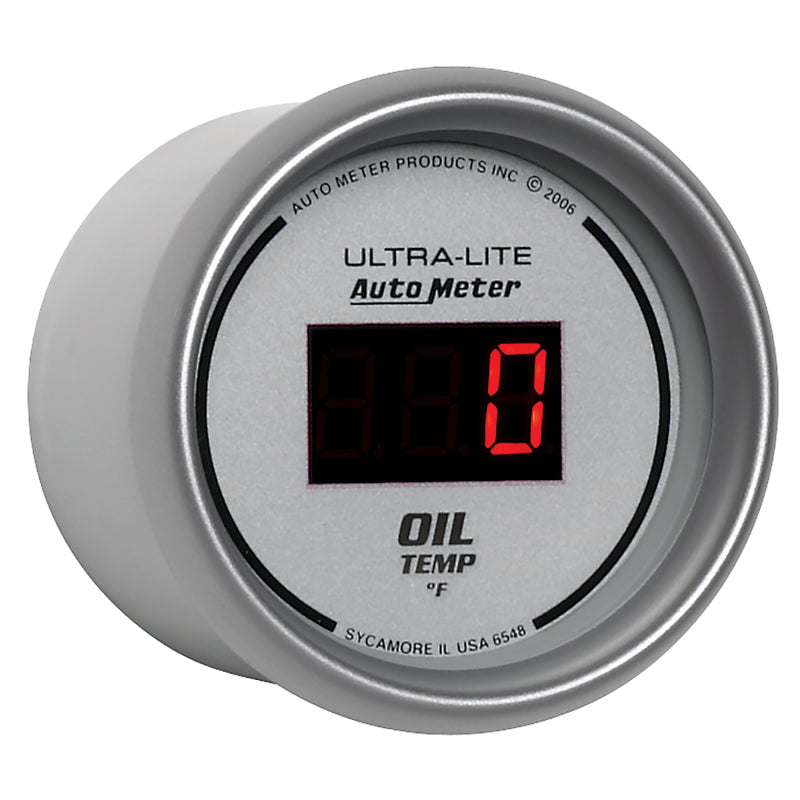 Load image into Gallery viewer, Autometer Ultra-Lite 52MM 0-340 Deg F Digital Oil Temperature
