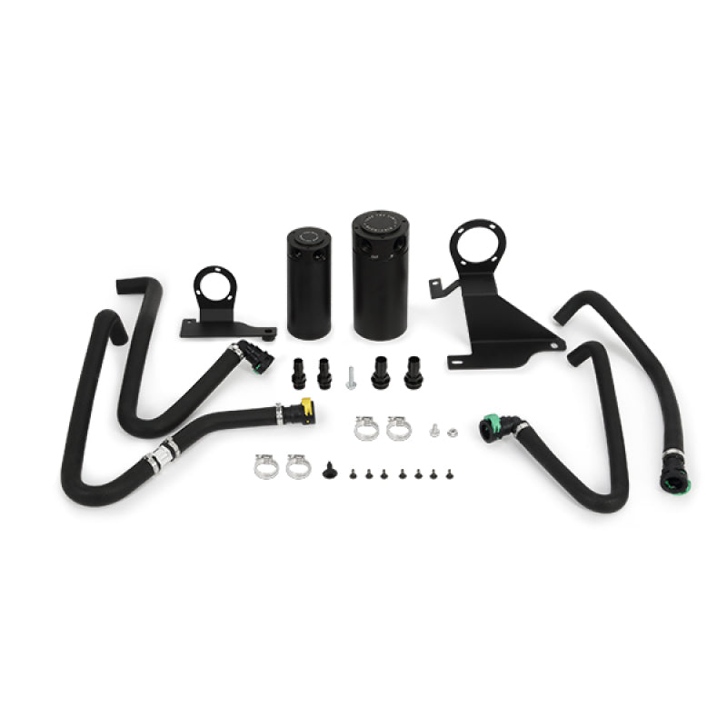 Load image into Gallery viewer, Mishimoto 11-14 Ford F-150 EcoBoost 3.5L Baffled Oil Catch Can Kit - Black
