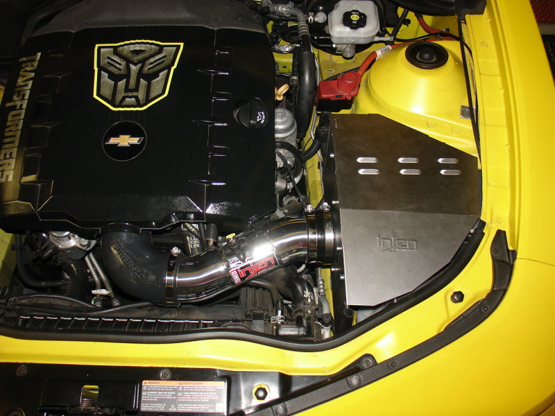 Load image into Gallery viewer, Injen 10 Camaro 3.6L V6 Wrinkle Black Power-Flow Short Ram Air Intake System
