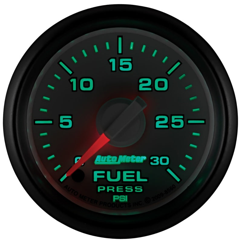 Load image into Gallery viewer, Autometer Factory Match 52.4mm Full Sweep Electronic 0-30 PSI Fuel Pressure Gauge
