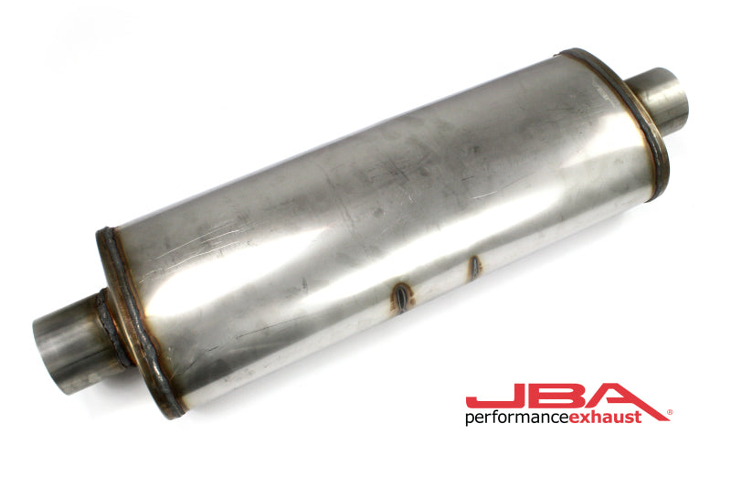 Load image into Gallery viewer, JBA Universal Chambered 304SS Muffler 22x8x5 3in Center/Center
