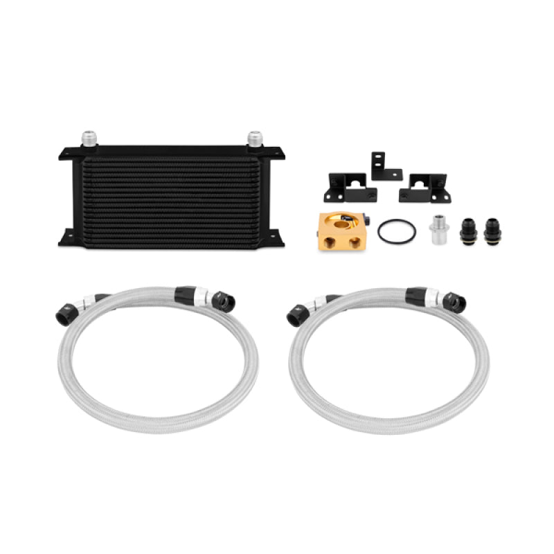Load image into Gallery viewer, Mishimoto 07-11 Jeep Wrangler JK Oil Cooler Kit - Silver
