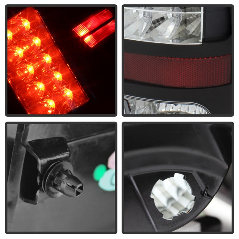 Load image into Gallery viewer, Spyder Dodge Ram 1500 13-14/Ram 2500 13-14 LED Tail Lights LED Model only - Blk ALT-YD-DRAM13-LED-BK
