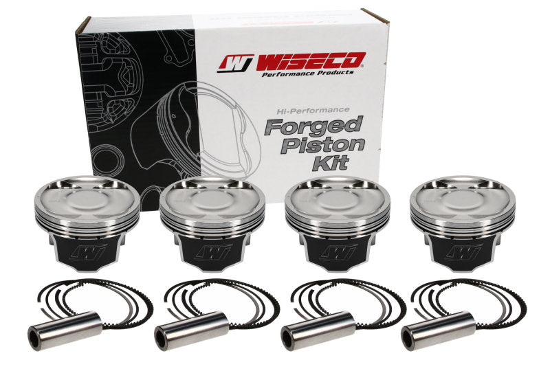 Load image into Gallery viewer, Wiseco Subaru EJ257 WRX/STI 4v Dish -19cc 99.5 Piston Shelf Stock Kit

