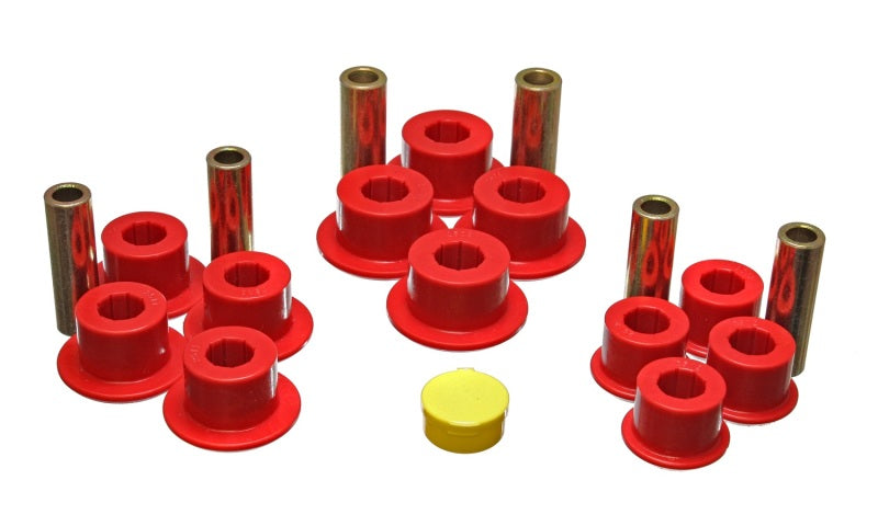 Load image into Gallery viewer, Energy Suspension Chevy Rear Leaf Spring Set - Red
