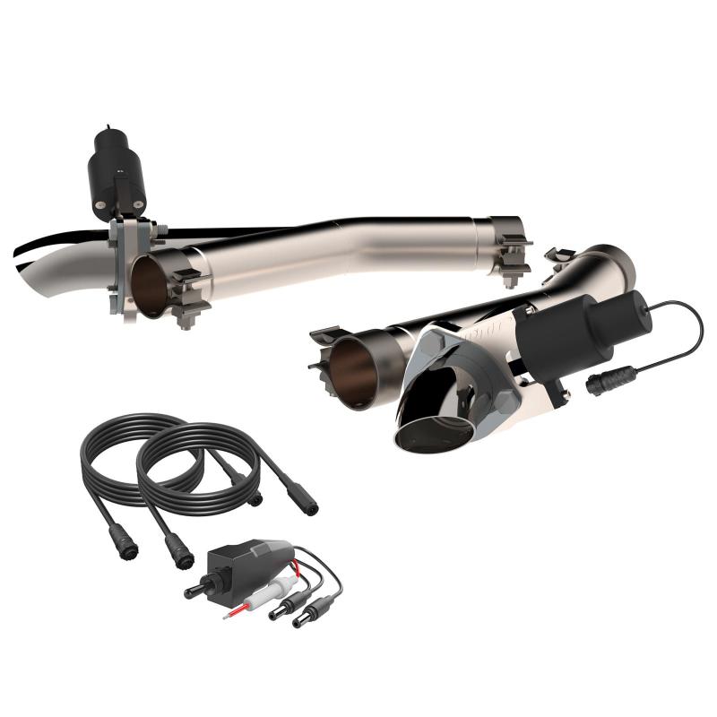 Load image into Gallery viewer, 2011-2024 Dodge Durango 5.7L QTP Aggressor Cutout Pipes
