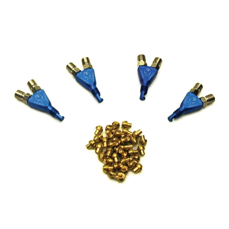 Load image into Gallery viewer, Nitrous Express Piranha Nozzles 4 Cyl (Incl All HP Settings)
