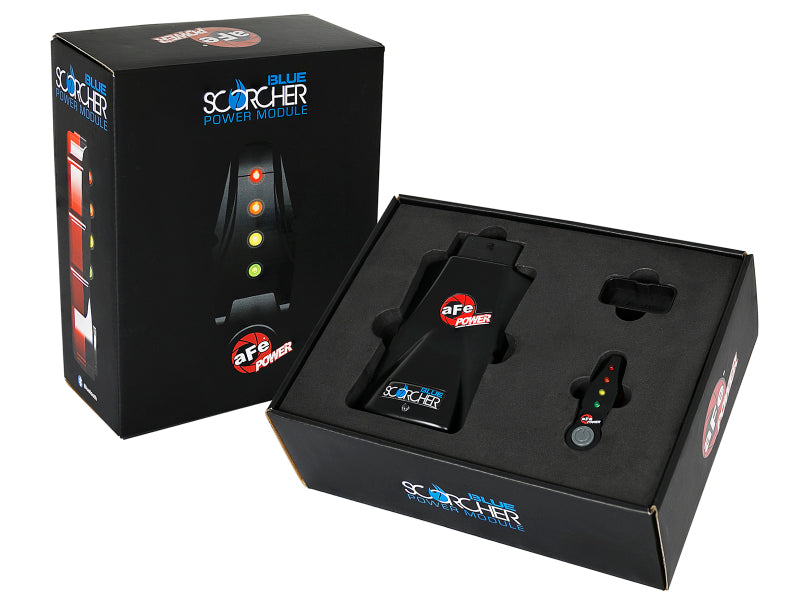 Load image into Gallery viewer, aFe Power 18-21 Jeep Wrangler JL 2.0L (t) Scorcher Blue Bluetooth Power Module
