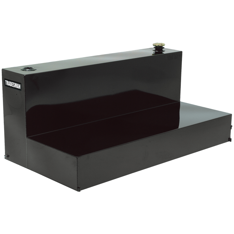 Load image into Gallery viewer, Tradesman Steel L-Shape Liquid Storage Tank (Full Size) - Black
