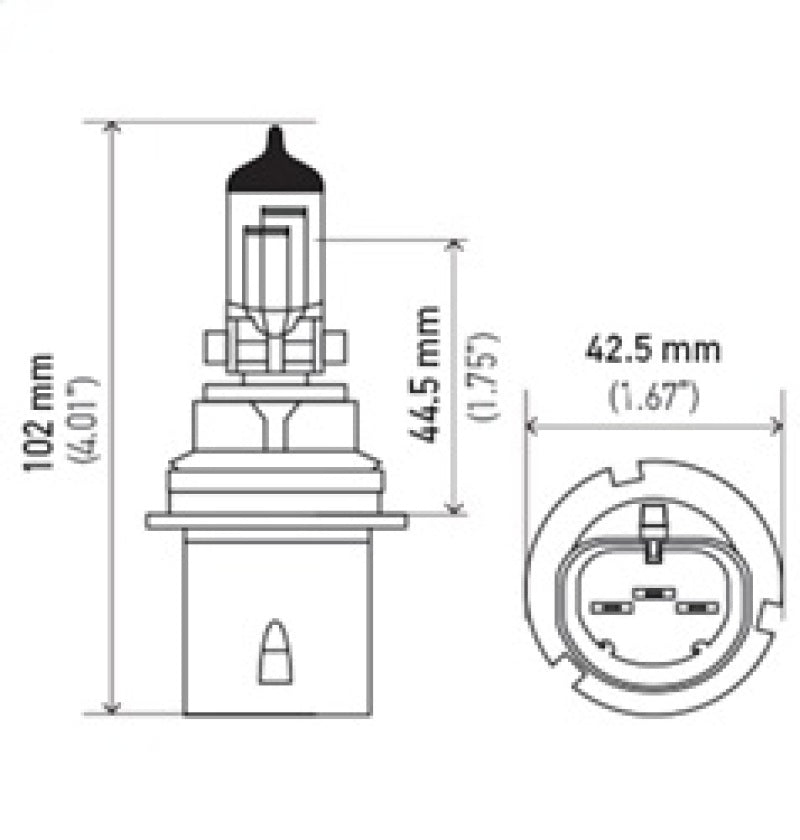 Load image into Gallery viewer, Hella Bulb Hb1 9004 12V 65/45W Xen Ylw
