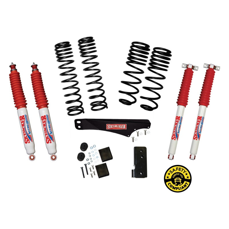 Load image into Gallery viewer, Skyjacker Jeep Wrangler JK 2-2.5in Dual Rate Long Travel Suspension Lift Kit
