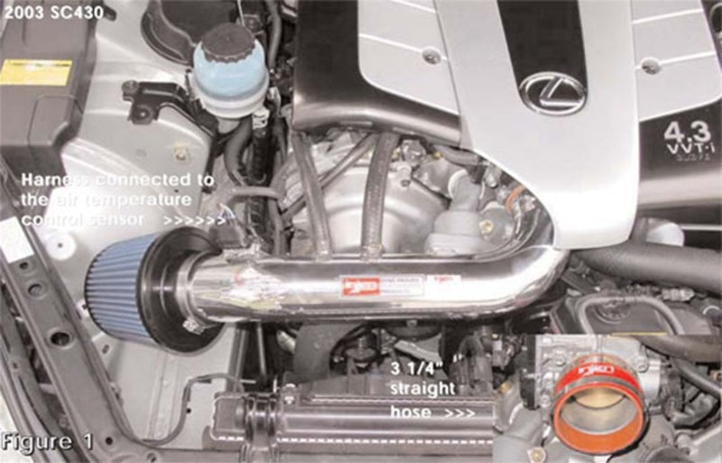 Load image into Gallery viewer, Injen 01-03 Lexus GS430/LS430/SC430 V8 4.3L Black IS Short Ram Cold Air Intake
