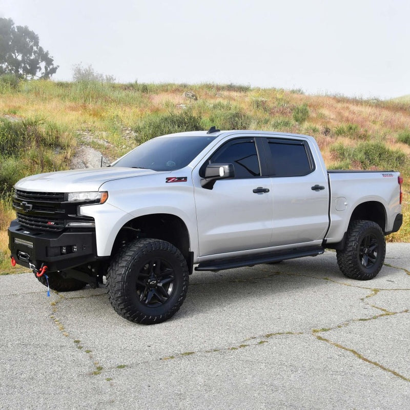 Load image into Gallery viewer, Westin 19-23 Chevrolet/GMC Silverado/Sierra 1500 Crew Cab Outlaw Nerf Step Bars
