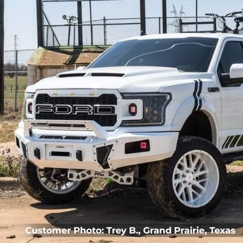 Load image into Gallery viewer, Go Rhino 18-20 Ford F-150 BR6 Front Bumper Replacement - Tex. Black
