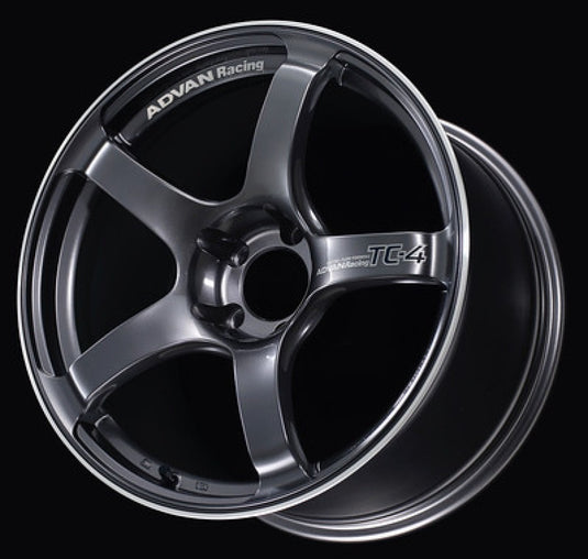 Advan TC4 17x7.0 +47 4x100 Racing Gunmetallic and Ring Wheel
