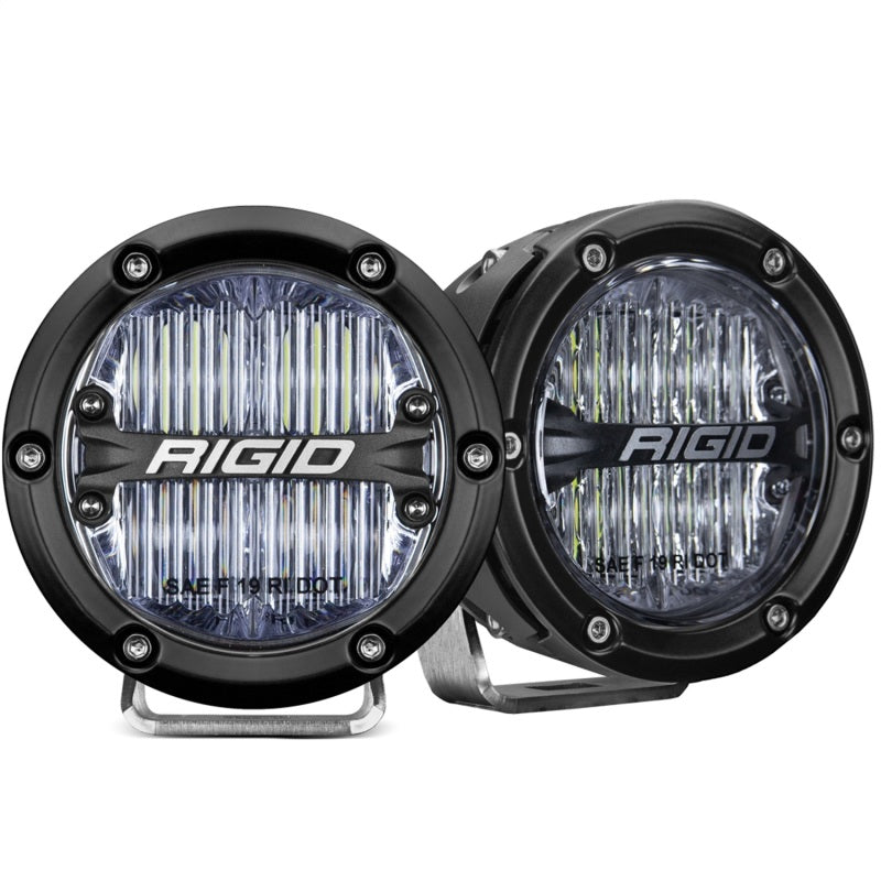 Load image into Gallery viewer, Rigid Industries 360-Series 4in LED SAE J583 Fog Light - White (Pair)
