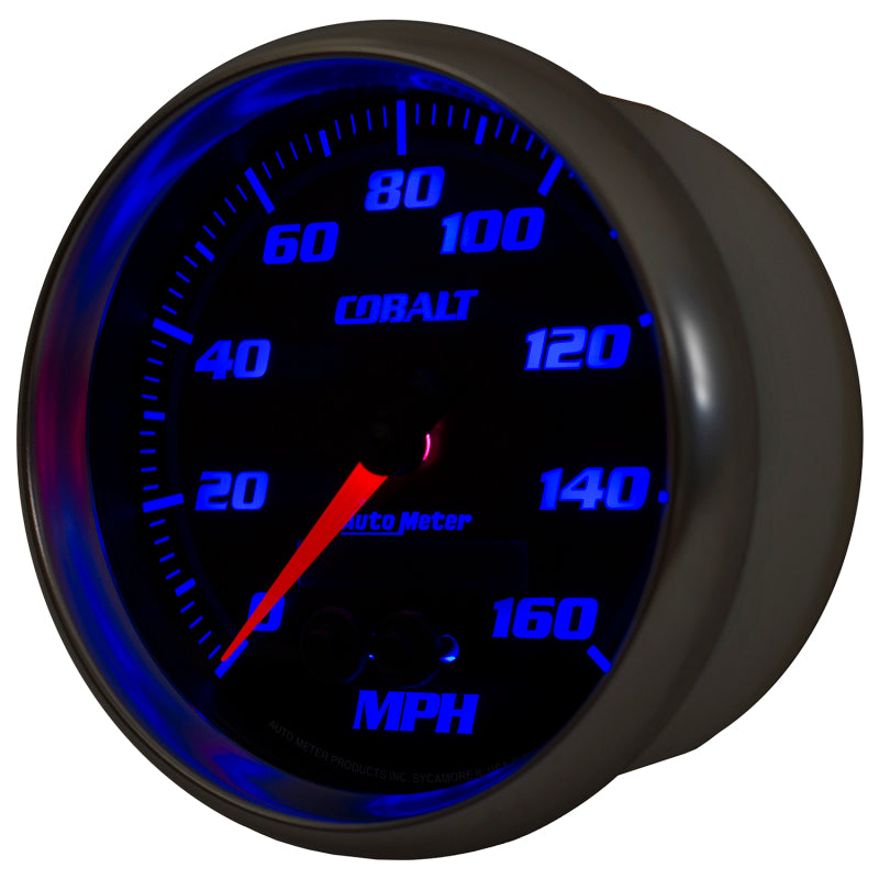 Load image into Gallery viewer, Autometer Cobalt 5in 0-140MPH In-Dash Electronic GPS Programmable Speedometer

