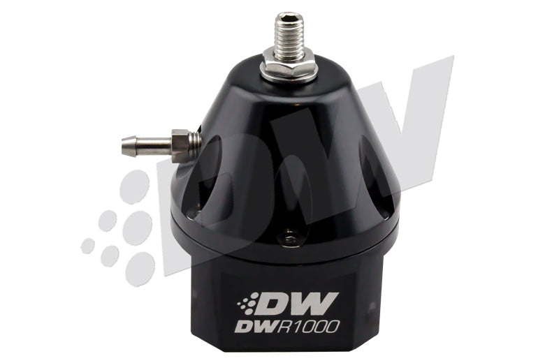 Load image into Gallery viewer, DeatschWerks DWR1000 Adjustable Fuel Pressure Regulator - Black

