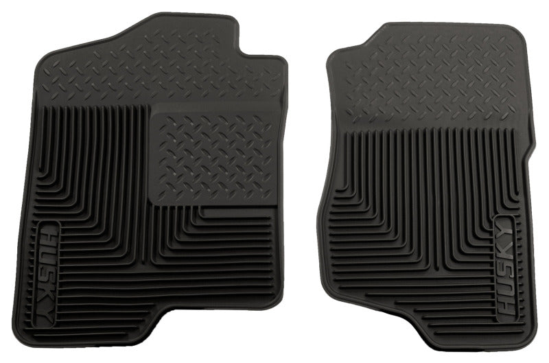 Load image into Gallery viewer, Husky Liners 07-12 GM Silverado/Sierra/Tahoe/Yukon/Escalade Heavy Duty Black Front Floor Mats
