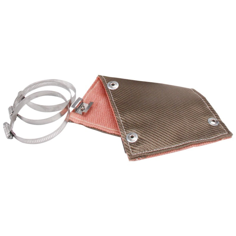 Load image into Gallery viewer, DEI Pipe Shield w/Stainless Steel Clamps - 6in x 12in - Titanium

