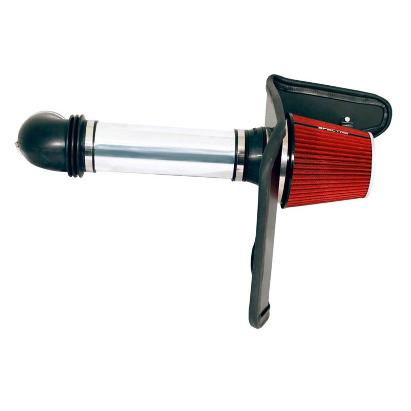 Load image into Gallery viewer, Spectre 10-11 Chevy Camaro V6-3.6L F/I Air Intake Kit - Clear Anodized w/Red Filter
