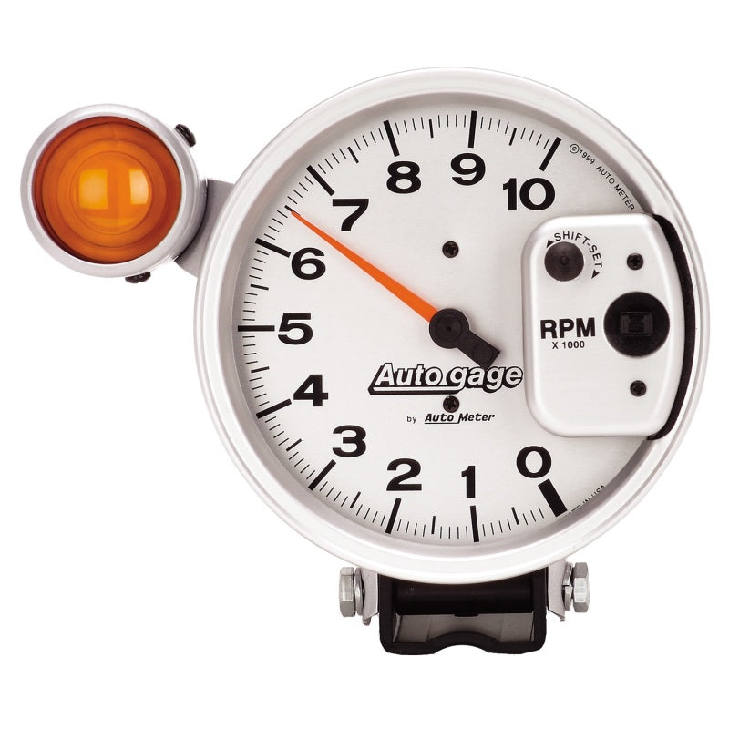 Load image into Gallery viewer, Autometer 5 inch 10,000 RPM Shift Lite Pedestal Tachometer Auto Gage
