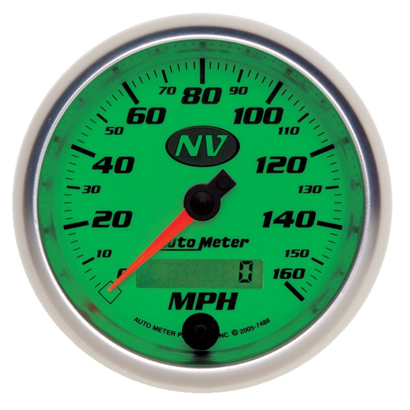 Load image into Gallery viewer, AutoMeter Gauge Speedometer 3-3/8in. 160MPH Elec. Programmable NV
