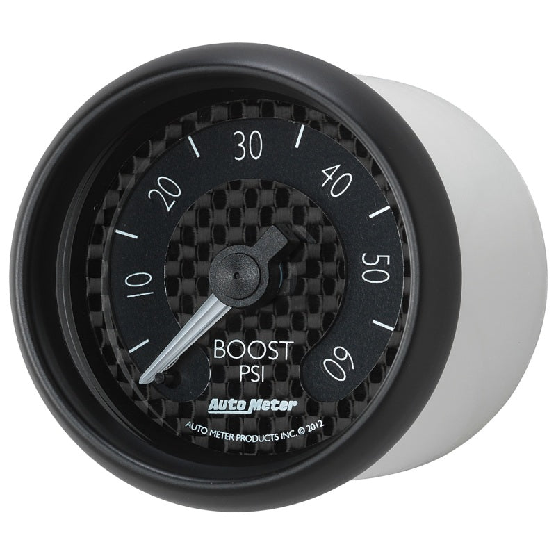 Load image into Gallery viewer, Autometer GT Series 52mm Mechanical 0-60 psi Boost Gauge

