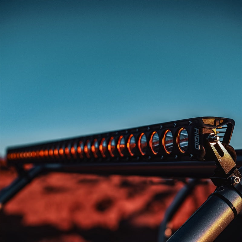 Load image into Gallery viewer, Rigid Industries Revolve 50in Bar w/Amber Trim Ring
