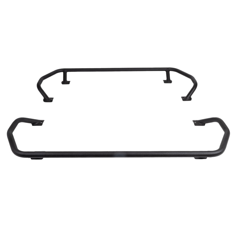 Load image into Gallery viewer, Go Rhino SRM300 Quad Overland Rail Kit (For 40x40in. Rack) - Tex. Blk (Rails ONLY - Req. Platform)

