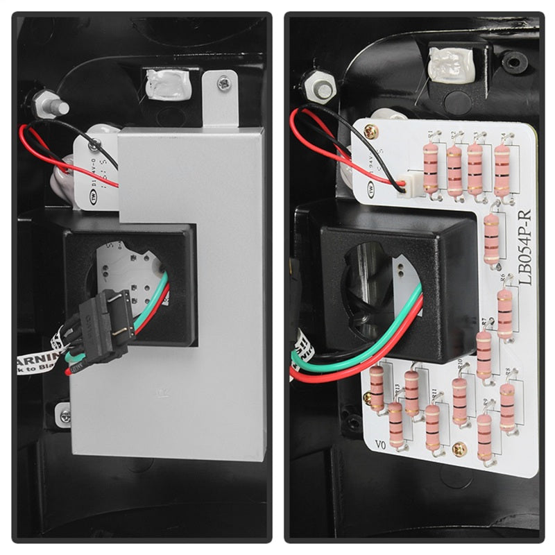 Load image into Gallery viewer, Spyder Ford F150 Styleside 97-03/F250 Version 2 LED Tail Lights Blk ALT-YD-FF15097-LED-G2-BK
