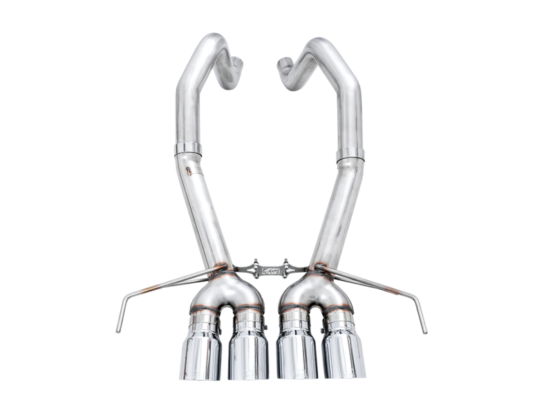 Load image into Gallery viewer, AWE Tuning 14-19 Chevy Corvette C7 Z06/ZR1 (w/AFM) Track Edition Axle-Back Exhaust w/Chrome Tips
