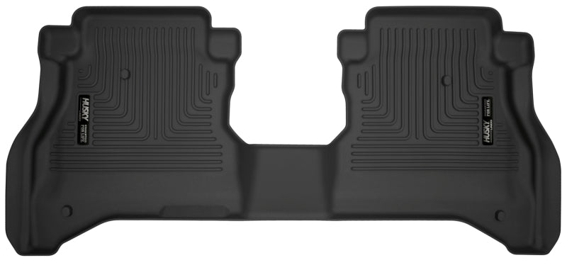 Load image into Gallery viewer, Husky Liners 2020 Jeep Gladiator Crew Cab X-Act Contour Black Floor Liner (2nd Seat)
