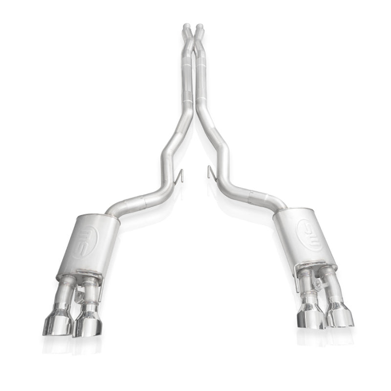 Load image into Gallery viewer, Stainless Works 2020 Ford GT500 Legend Catback X-Pipe Exhaust Factory Connect - Polished Tips
