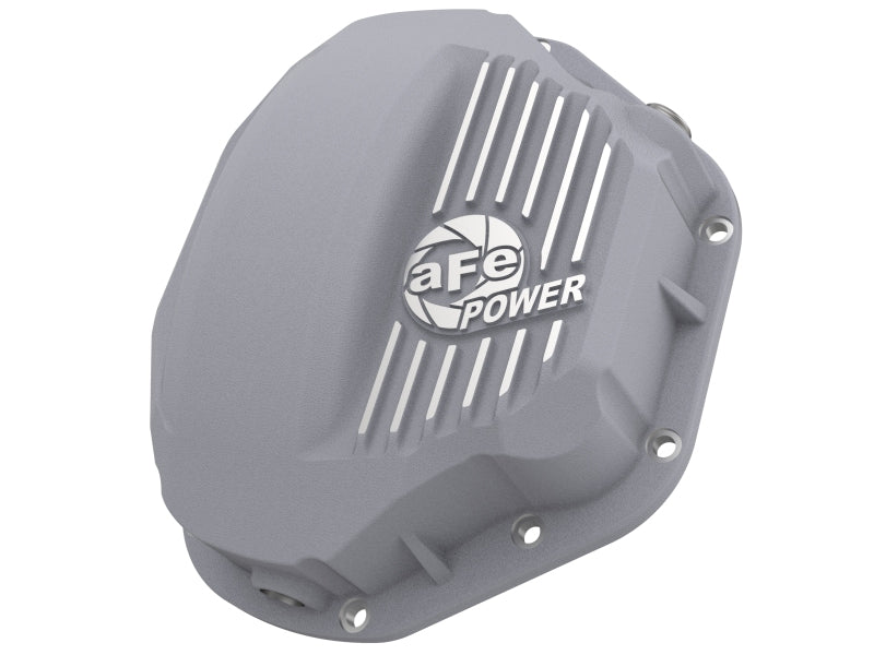Load image into Gallery viewer, aFe Rear Differential Cover (Raw; Street Series); Dodge Diesel Trucks 94-02 L6-5.9L (td)
