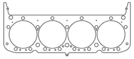 Cometic GM SB2-2 350/400 4.125 inch Bore .036 inch MLS Head Gasket with Steam Holes