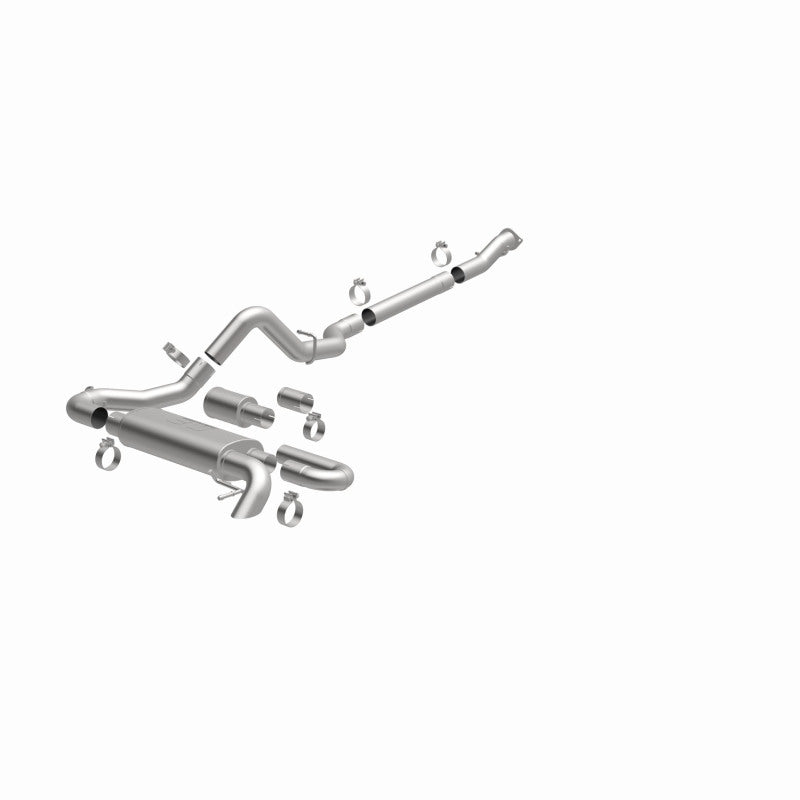 Load image into Gallery viewer, MagnaFlow 2021 Ford Bronco Overland Series Cat-Back Exhaust w/ Single Straight Driver Exit- No Tip
